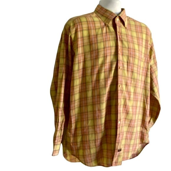 Robert Talbott Long Sleeve Button Down Shirt Large - Picture 2 of 9